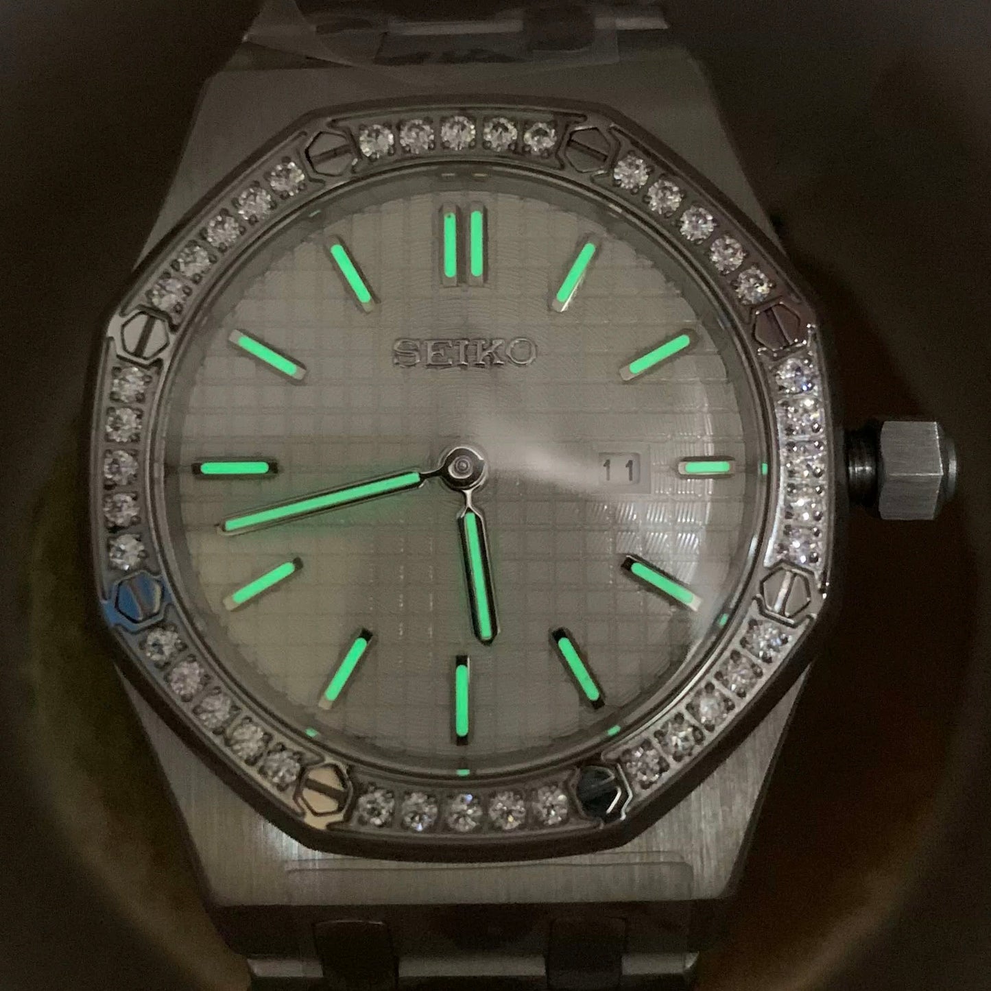 SEIKOAK DIAMOND BLACK LADIES